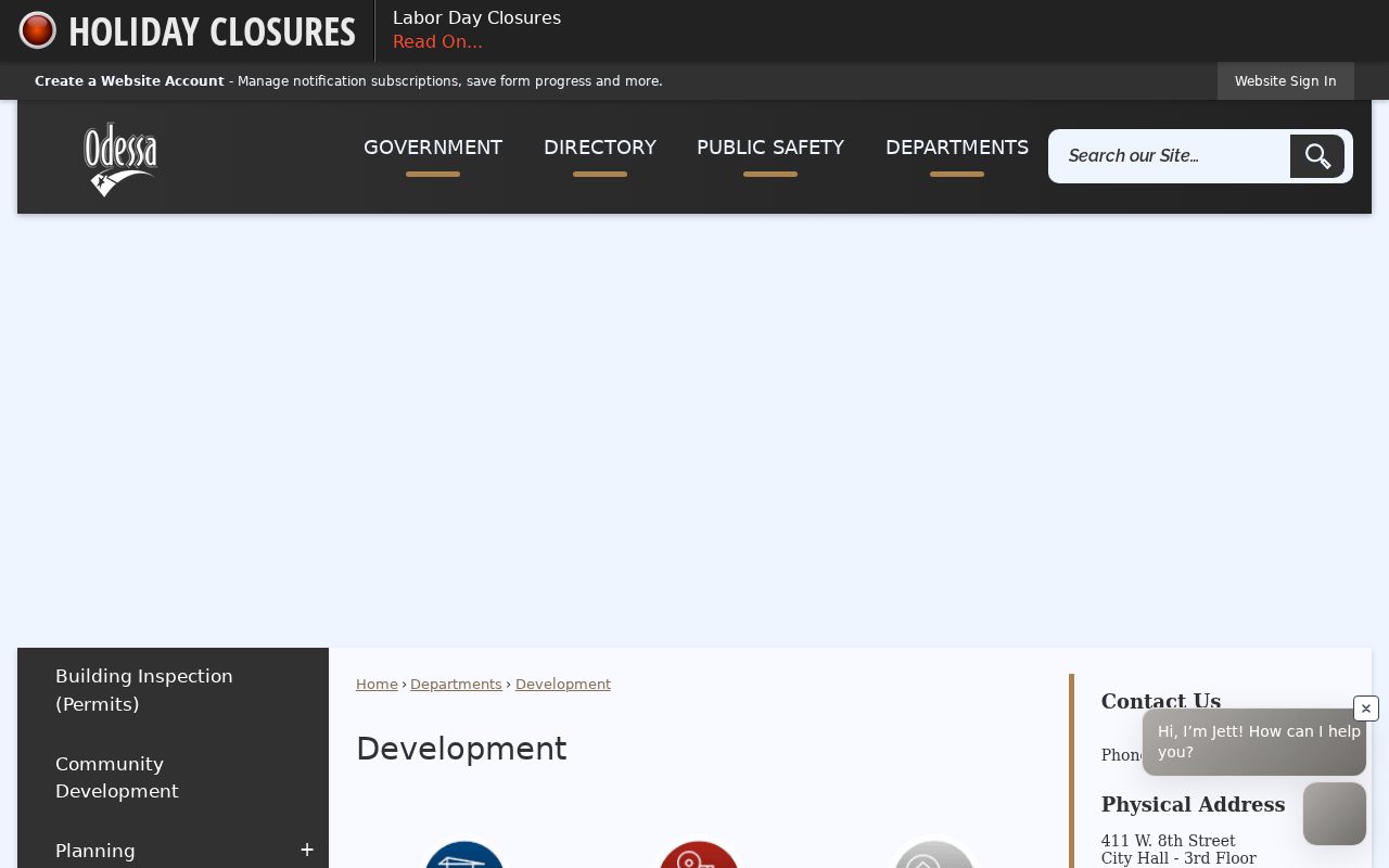 Odessa neighbors development-records categories and workflow