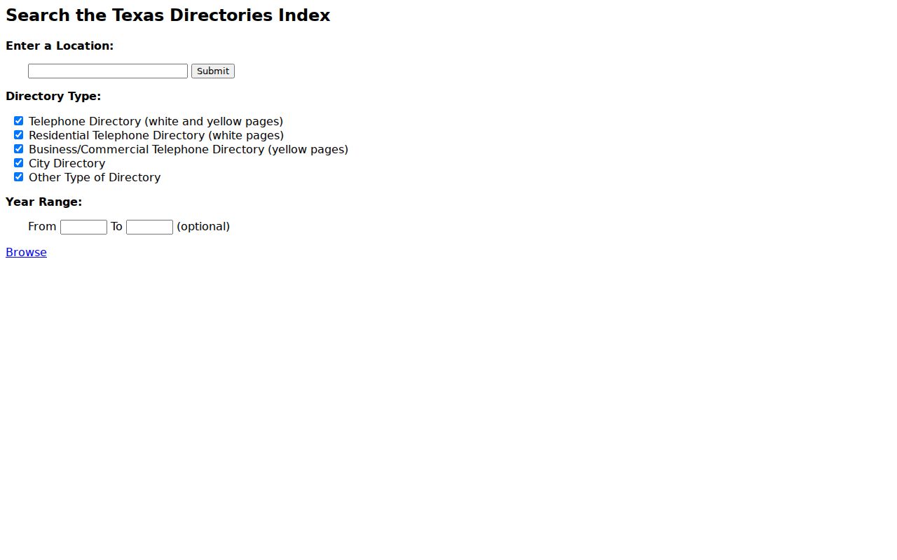 Odessa previous residents Texas directory city and state search